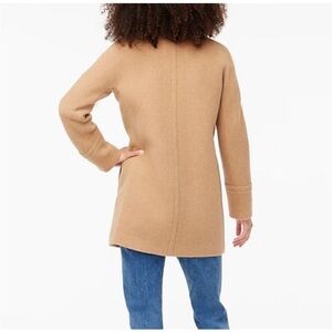 J. Crew Factory Camel Cardigan Coat